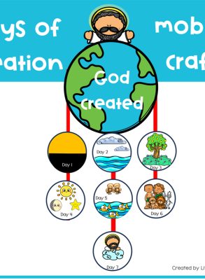 days of creation preschool craft