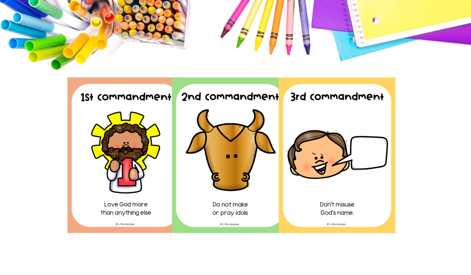 10 commandments posters