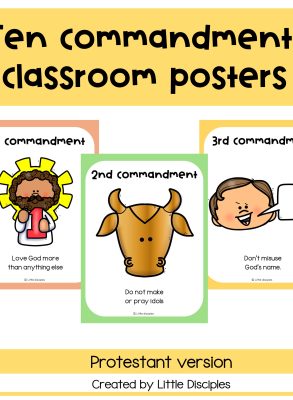 10 commandments posters