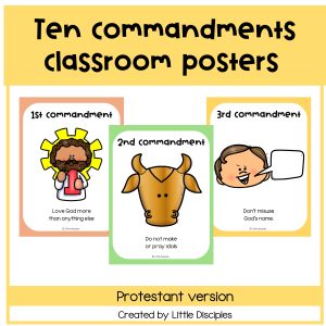 10 commandments posters