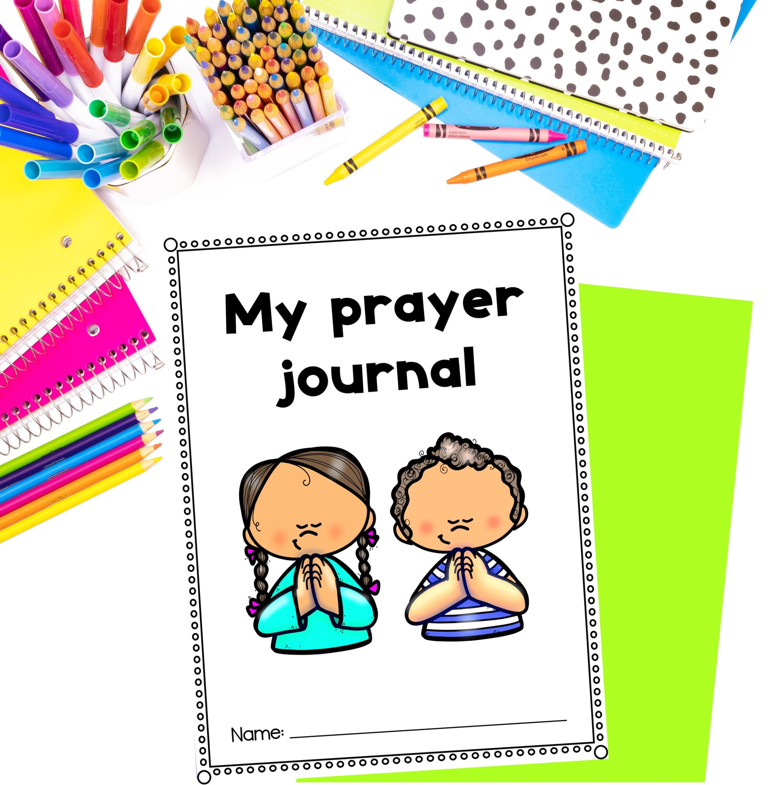 printable prayer journal for kids