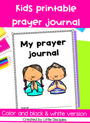 Kids prayer journal
