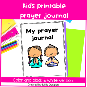 Kids prayer journal